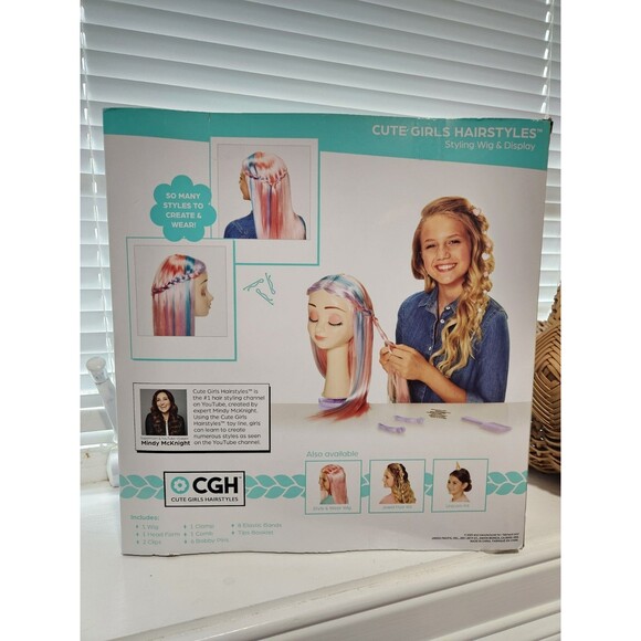 SOLD Styling Head Play Doll With Fashion Hair Accessories And BONUS Pretend Wig - Picture 7 of 9